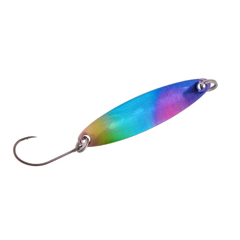 Krāsaini tīra vara zvejas rīki zirgu mutes vizuļi 4 cm 5 grami lure ēsmas vizuļi zivju ēsma vītolu lapu gudra mutes ēsma_voghion.com