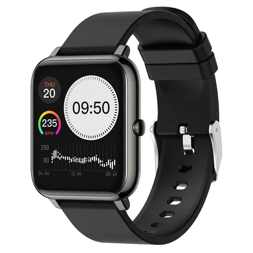 Orologio sportivo intelligente - Dotato di monitoraggio della frequenza cardiaca, impermeabile IP67, durata della batteria di 30 giorni (borsa da braccio gratuita)_voghion.com