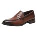 N3193 Echtes Leder Vielseitige Business Casual Schuhe Herbst Neue Weiche Sohle Slip-On Loafer Für Männer_voghion.com