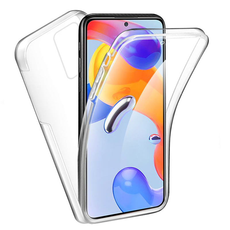 For Xiaomi Redmi Note 11 Case 360 Full Body Protect Soft Cover Shell on For Redmi Note 11 Pro 11S Double Shockproof Phon_voghion.com