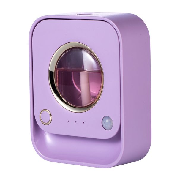 Diffusore di aromi intelligente con ricarica USB, rilevamento automatico e timer per casa/auto - Umidificatore per oli essenziali con luce LED, funzionamento silenzioso_voghion.com