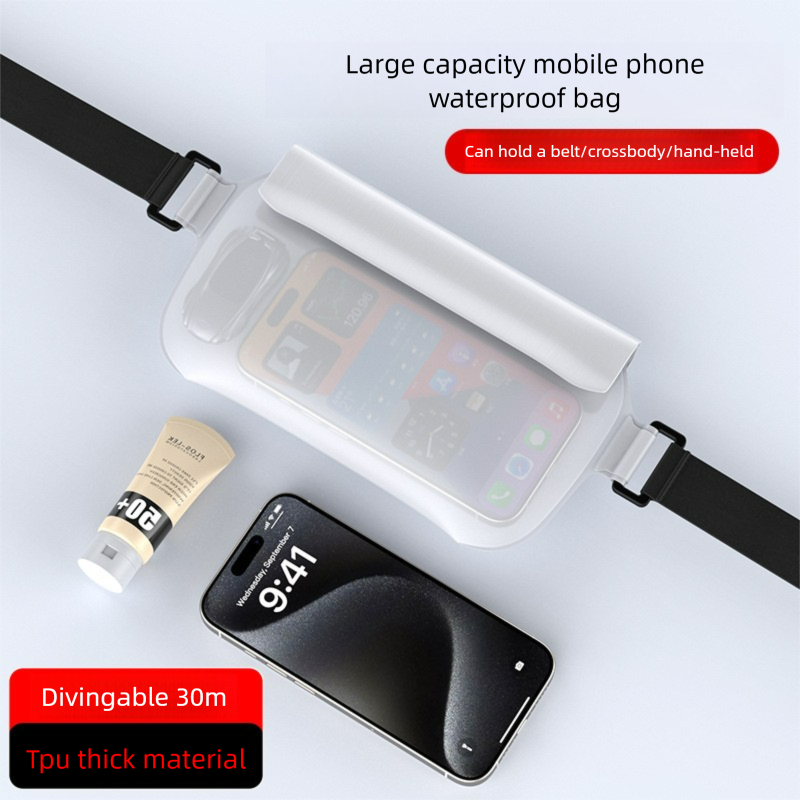 Schwimmen, Driften, Schnorcheln, Strandausrüstung, Touchscreen, transparente Kamera, wasserdichte Tasche, wasserdichte Abdeckung_voghion.com