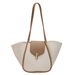 Borsa tote alla moda per donna, stile coreano, versatile, alla moda, grande capacità, tracolla, estate 2025, casual, da donna_voghion.com