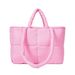 2025 Large-capacity Checkered Canvas Tote Bag, Summer Popular , Laid-back Style Shoulder Shopping Bag, New Fashionable And Versatile_voghion.com