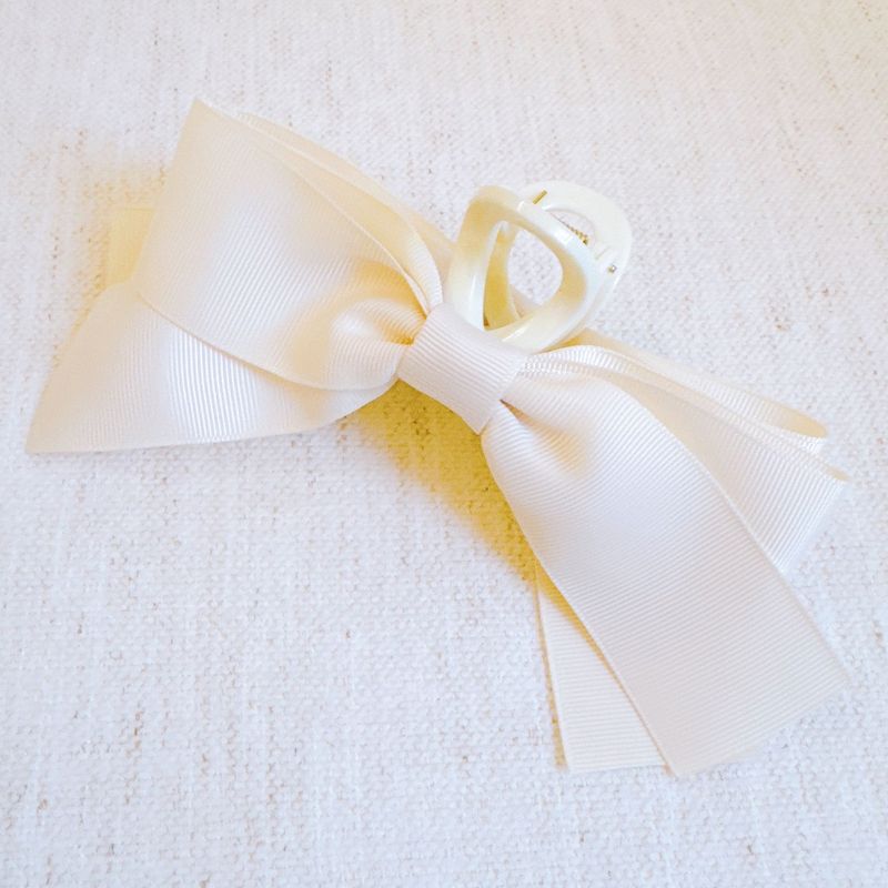 Gross Grain Bow Hair Claw_voghion.com
