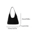 - Women's Soft Suede Shoulder Bag With Magnetic Closure, Large Capacity Hobo Purse For Work Or Travel_voghion.com