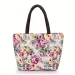 Mini Floral Print Handbag,Flower Embroidery Canvas Tote Ethnic Style Shoulder Bag, Large Capacity Handbag For Women_voghion.com