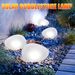 Solarbetriebene LED-Kieselsteinlichter – wasserdichte Gartendekoration für den Außenbereich, Weg- und Rasenbeleuchtung (warmweiß/kaltweiß, langlebiges Kunststoffdesign)_voghion.com