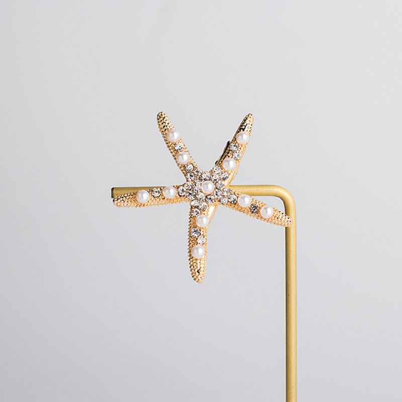 Bijuterii pentru femei, accesorii de mireasă, stil pădure, zână, frumusețe, super-zână, stil coreean, rochie de mireasă, stea de mare, agrafă cu diamant, 2020, accesorii de nuntă noi_voghion.com