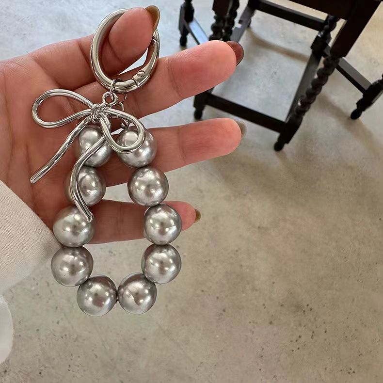 Ανταλλακτικά και αξεσουάρ τσάντας Κρεμαστό κρεμαστό τσάντα με χάντρες με φιόγκο με στυλ_voghion.com