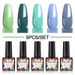 Arte Clavo 5 Stück 8 ml Gel Nagellack Kit Semi Permanent Lack Kit Nail Art Set für Gel Lacke Maniküre Nagel Werkzeuge Sets_voghion.com