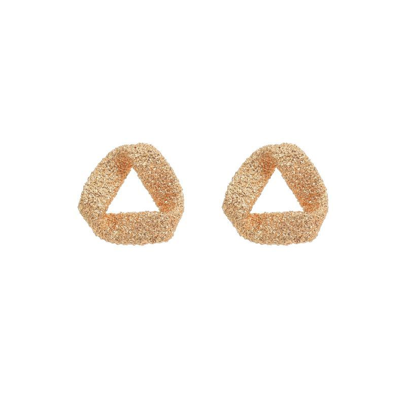 European American New Commuter Light Texture Personalized Geometric Triangle For Women Simple And Versatile Fashion_voghion.com