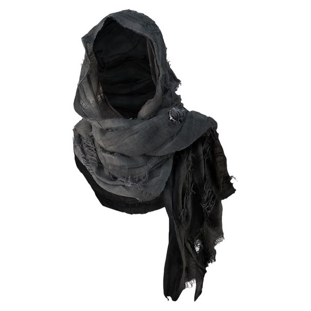 Halloween LARP Medieval Knight Renaissance Retro Hooded Cloak Cospla Shawl_voghion.com