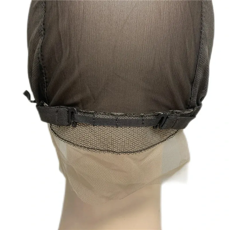 1PC 13X4 Perückenkappe ohne vordere Spitze zur Herstellung von Perücken mit verstellbaren Riemen_voghion.com