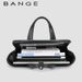 Black Label High End Business Texture Men's Portable Briefcase Travel Women's Commuter Computer Bag Shoulder Bag_voghion.com