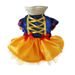 Pet Snow White fluffy dress, Halloween Christmas dog clothes, cat clothes_voghion.com