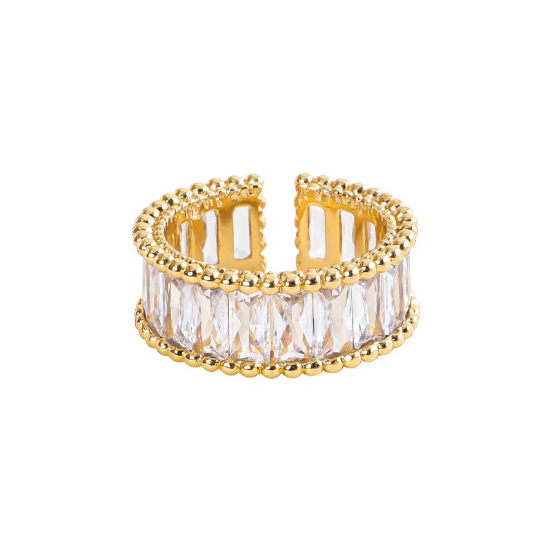 Modische, exquisite, diamantbesetzte Ohrringe für Damen, Nische, High-End, leichter Luxus, elegant und farbbeständig, verstellbar_voghion.com
