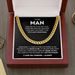 Minimalist New High-Quality 14K Gold Plated Single Round Cuban Chain Titanium Steel Necklace With Greeting Card_voghion.com