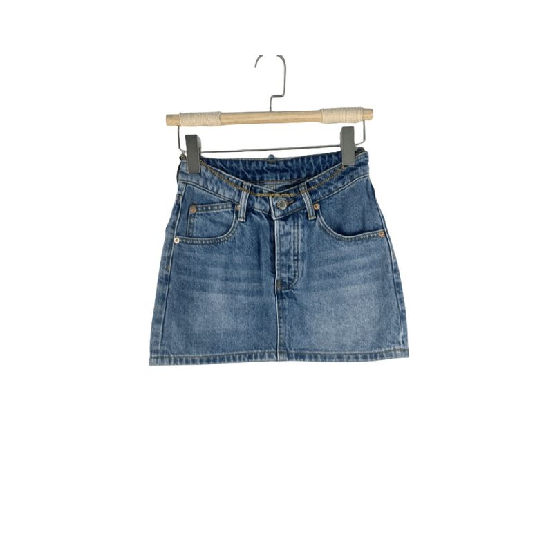 Falda holgada de cintura alta para mujer, estilo A, estilo celebridad, para verano_voghion.com