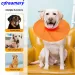 Dog Recovery Collar,Dog Soft Cone Collar Alternative After Surgery,Adjustable,Breathable E Collar For Large/Medium/Small Dogs_voghion.com