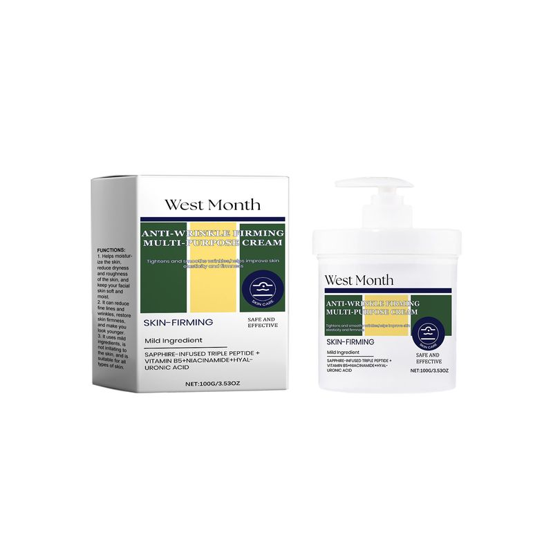 Crema idratante West & Month, crema idratante per la pelle, crema viso delicata per la pelle_voghion.com