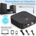 Bluetooth 5.0 RCA Audio Receiver APTX 3.5mm AUX Jack Music Wireless Bluetooth Adapter With NFC for Car TV Computer Speakers_voghion.com