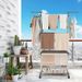 1 Pc 4-tier Clothes Drying Rack With Rotatable Side Wings And Collapsible Shelves_voghion.com