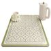 Borei Tech Fabric Kitchen Mat – Non-Slip, Absorbent (Sicilian Floral Design, Multiple Sizes, Easy Clean)_voghion.com