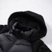 Men's Clothing Men's Warm Jacket With Fleece Lining, Coated Cotton, US Round Logo Arm Patch Jacket_voghion.com
