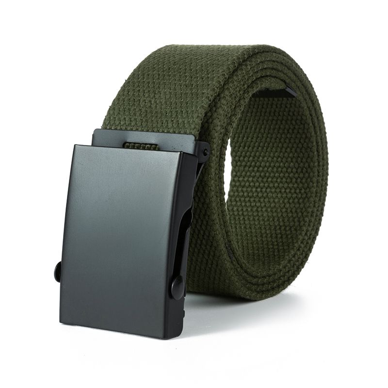 HOT Men New Fashion Unisex Army Tactical Waist Belt Jeans Male Casual Canvas 3.8cm Webbing Waistband Ceinture Femme_voghion.com