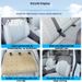 AEBY For ZEEKR 7X 2025 Car Seat Cushion Backrest Set Custom Fit Anti-slip Bottom Easy Install All-Season Covers 2024 New_voghion.com