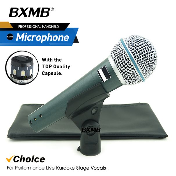 High Quality Metal BETA58A Wired Microphone BETA58 Vocals Professional Handheld Dynamic Mic For Performance Live Karaoke_voghion.com