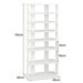 7 Tiers Tall Shoe Rack Patented Space Saving Organizer Storage Shelf 14 Pairs_voghion.com
