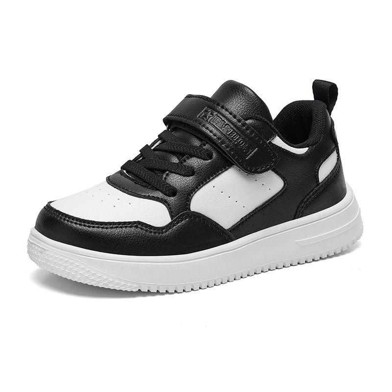 Boys' 2025 Autumn New Children's Anti Slip Soft Sole Little White Trendy Shoes, Big Girls' Casual Sports Shoes_voghion.com