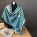 Sciarpa calda spessa nuova in cashmere e tencel di cotone a doppia faccia per l'autunno e l'inverno per l'aria condizionata delle donne_voghion.com