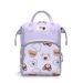 Matinny Spring Trendy Backpack Diaper Bag For Moms – Spacious, Anti-Bacterial & Ergonomic, Cute Animal-Print PU Tote For Baby Essentials_voghion.com