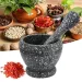 Resin Setmortar And Pestle Garlic Herb Spice Mixing Grinding Crusher Bowl Restaurant Kitchen Tools_voghion.com