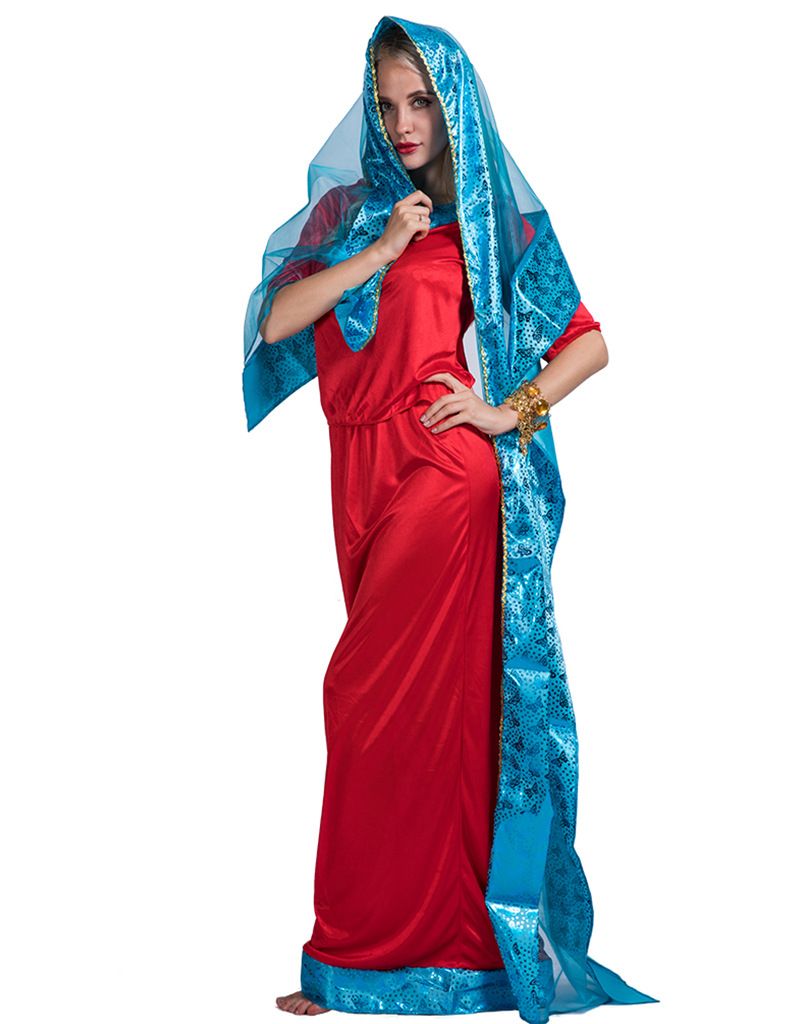 Halloween-Bühnenauftritt, Cosplay, Bollywood-Starkostüm_voghion.com