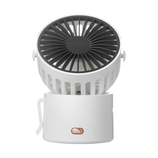 Kreativer tragbarer Mini-Ventilator mit hängendem Hals, wiederaufladbar über USB, geräuscharmer Handluftkühler für unterwegs, für Tischventilatoren im Büro, Zuhause_voghion.com