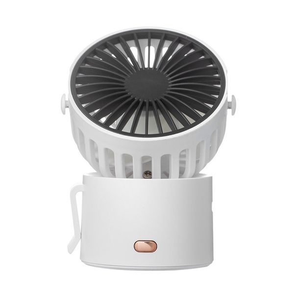 Kreativer tragbarer Mini-Ventilator mit hängendem Hals, wiederaufladbar über USB, geräuscharmer Handluftkühler für unterwegs, für Tischventilatoren im Büro, Zuhause_voghion.com