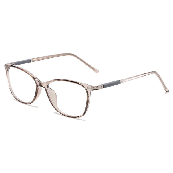 Ramă de ochelari metalică ultra-ușoară, ochelari de miopie cu formă neregulată, nemagnetici, ochelari de vedere pentru studenți cu fața goală TR1603_voghion.com