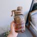 Water Bottle For Women, High-Value Ins Style, Student Cup, Large Capacity, Portable, Summer, With Tea Infuser, High_voghion.com