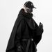 ARENS Fashion Cloak Felpe con cappuccio da uomo Techwear Streetwear Felpa con cappuccio Pullover Nero Grigio Darkwear Felpa oversize a collo alto unisex_voghion.com
