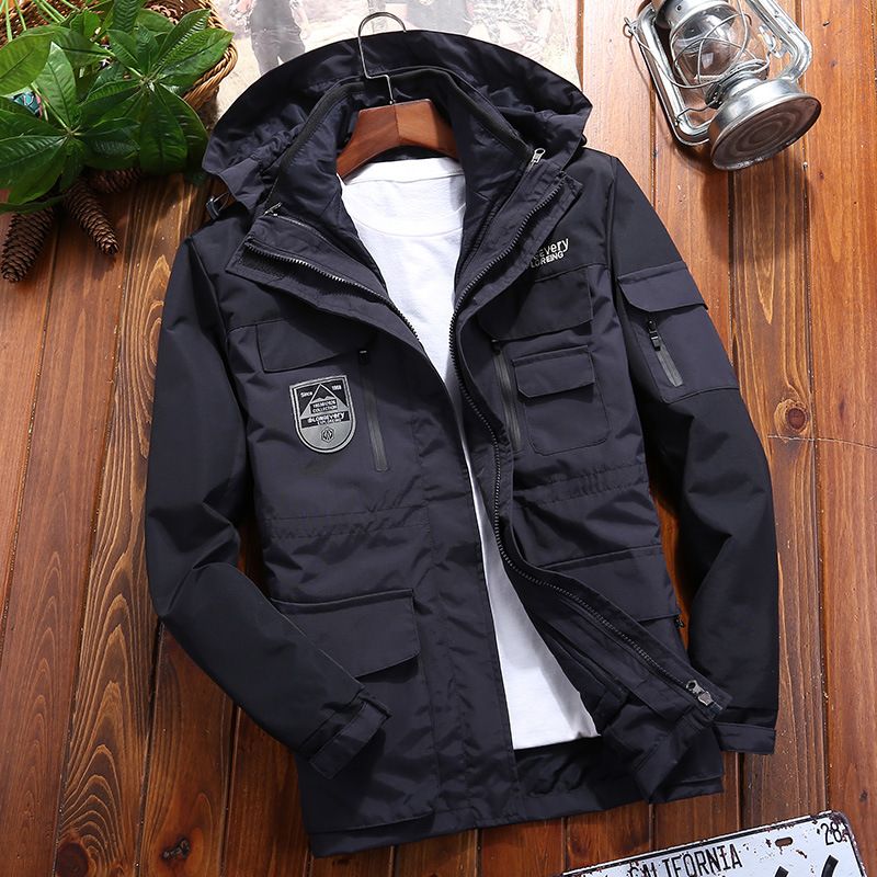 Men's Clothing long charge clothing three-in-one two-piece warm mountaineering ski clothing _voghion.com