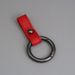 Portachiavi in pelle con anello portachiavi per auto, fibbia in pelle_voghion.com