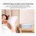 Wireless Alarm Clock Time LED Light Thermometer Earphone Phone Charger 15W Fast Charging Dock Station For IPhone Samsung_voghion.com