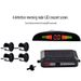4-Sensor LED Crescent Parking Radar System With Digital Voice Alerts - Universal Rear Bumper Parking Assistant For Cars/SUV_voghion.com