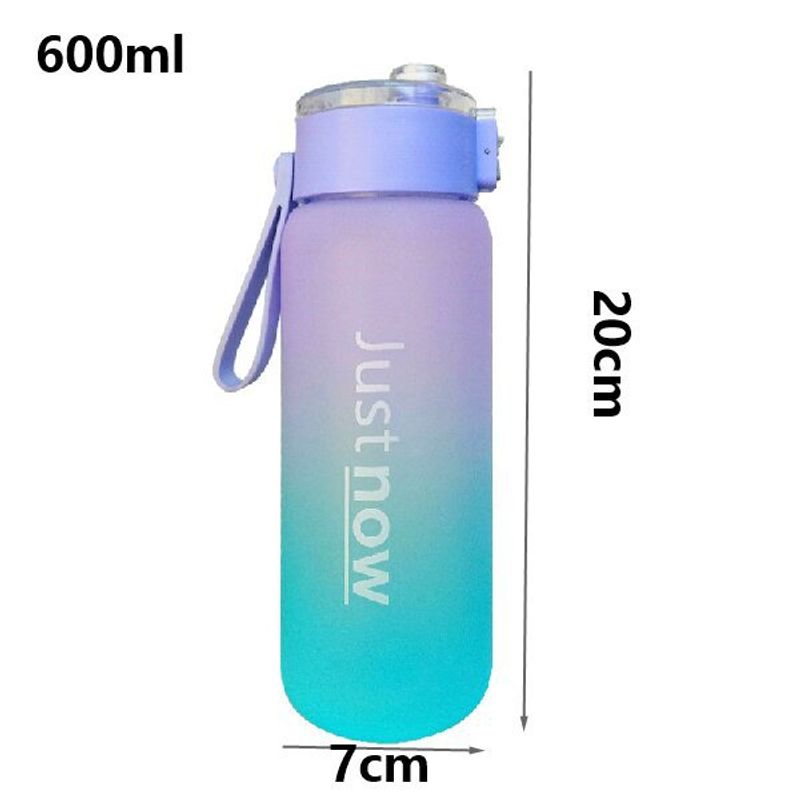 Water bottle resistant plastic water bottle Large capacity portable drop resistant bottle_voghion.com