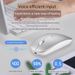 Souris intelligente Wanyu, sans fil, Bluetooth, rechargeable, portable, commande vocale, silencieuse, pour ordinateur portable, bureau_voghion.com