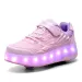 Skate Jungen Mädchen Blinkende Lichter Zwei Rad Roller Led Licht Leuchtende Turnschuhe Outdoor Casual Schuhe Kinder_voghion.com